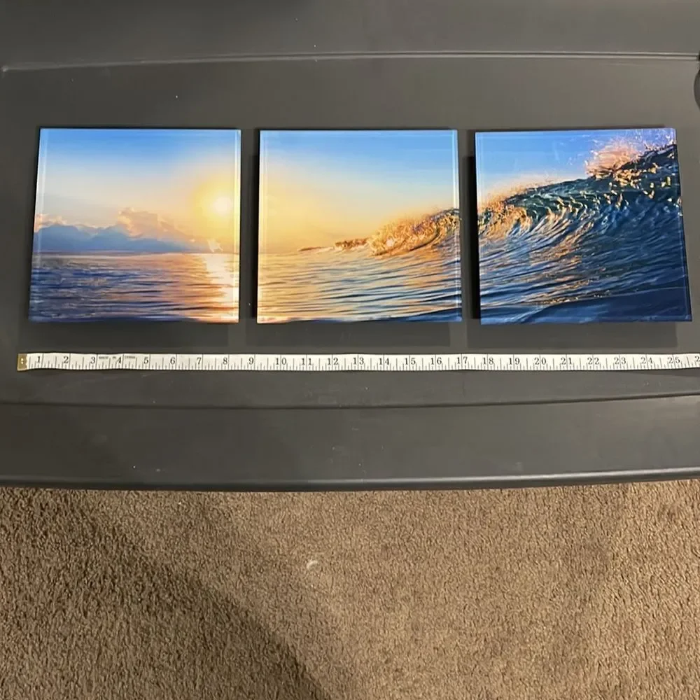 Pipeline - size 20x20/8x8” X2.5cm. 3 pieces= 1 set. NWTs